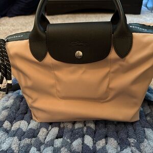Longchamp Women's Blush and Black Bag